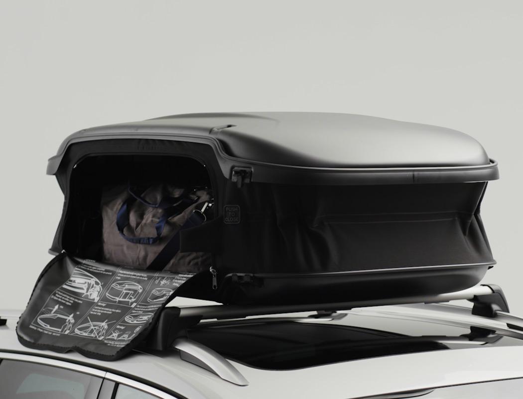 Bagażnik dachowy VW, Urban Loader 300-500 L, czarny matowy