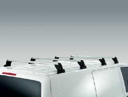 VW T6/T6.1, pojedyncza belka bagażnika - do samochodów bez szyn na dachu